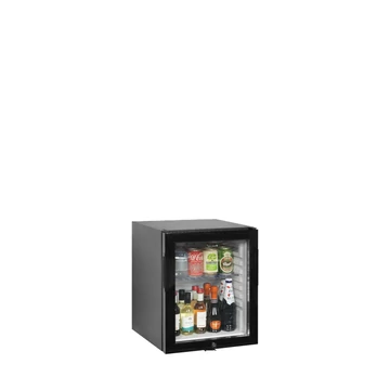 Üvegajtós minibár hűtő – 24 L