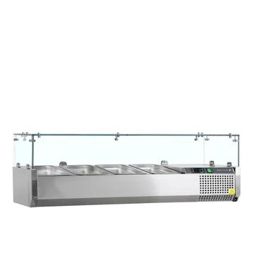 Feltéthűtő – GN1/3, GN1/6 és GN1/2 – rozsdamentes (inox)