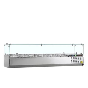 Feltéthűtő – GN1/4 és GN1/6 - rozsdamentes (inox)