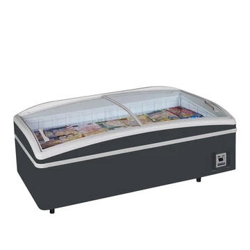 SEKÉLY A-CF Antracit szupermarket hűtő/fagyasztó – 430 L – 1834×774×400 mm