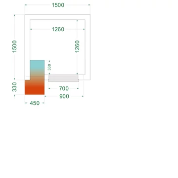 Fagyasztókamra – 3.11 m³