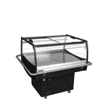 Fekete impulzus hűtő – 105 L – rozsdamentes (inox)