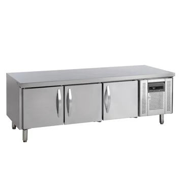 Alátéthűtő – 3 ajtós – rozsdamentes