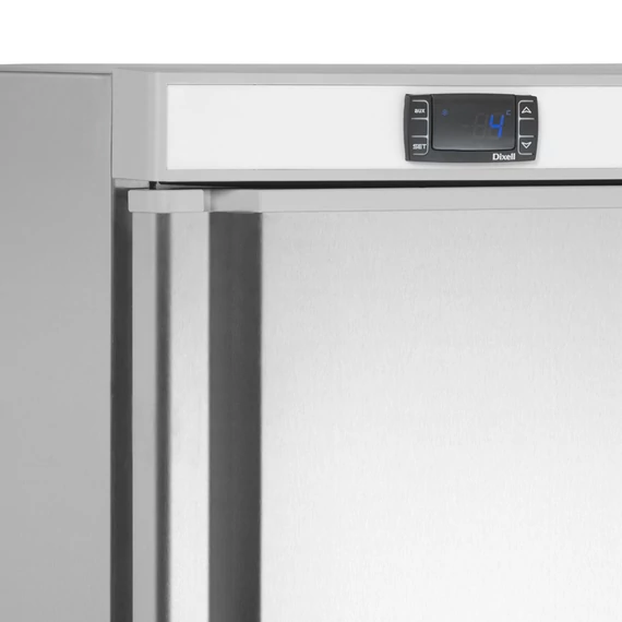 Tárolóhűtő – 350 L – rozsdamentes (inox)