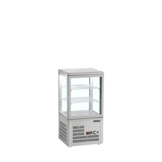 UPD60-SZÜRKE Hűtött pultvitin – 58 L – 400×358×460 mm