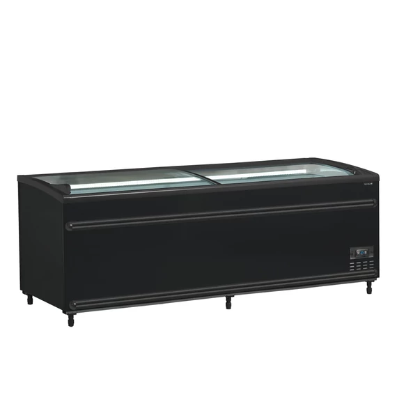 VS Fekete szupermarket hűtő / fagyasztó – 584 L