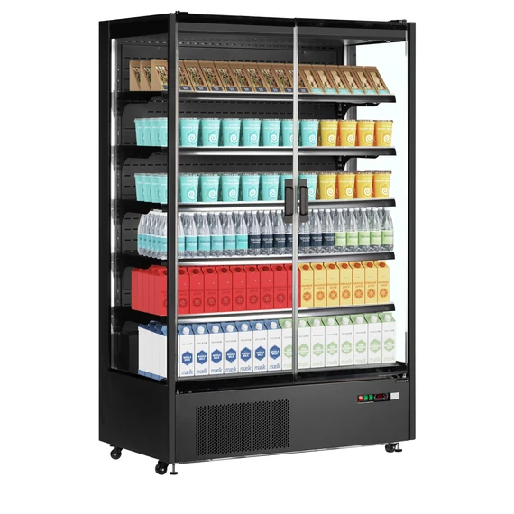 Szupermarket többpolcos hűtő – 764 L – 2 ajtós