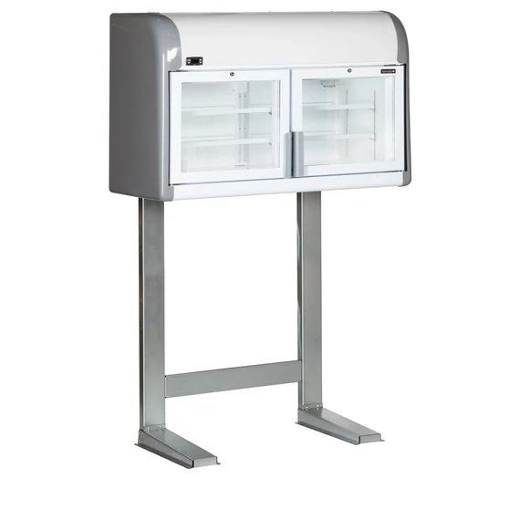 Mini Fali fagyasztó – 170 L – 2 önzáródó, fűtött üvegajtó