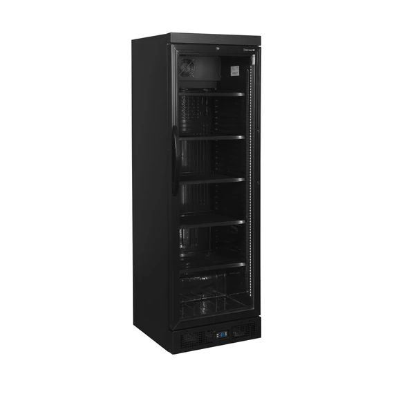 Italhűtő – 345 L – fekete külső és belső