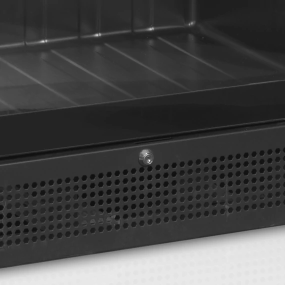 Keret nélküli bemutató hűtő – 347 L – fekete