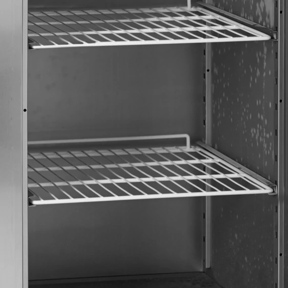 Gurulós, álló fagyasztó – 1056 L – rozsdamentes (inox)