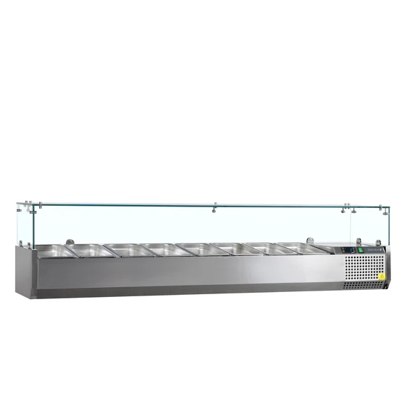 Feltéthűtő – GN1/3, GN1/6 és GN1/2 – rozsdamentes (inox)
