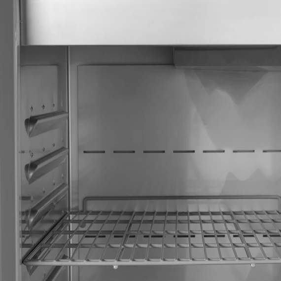 Álló hűtő – 954 L – rozsdamentes (inox)