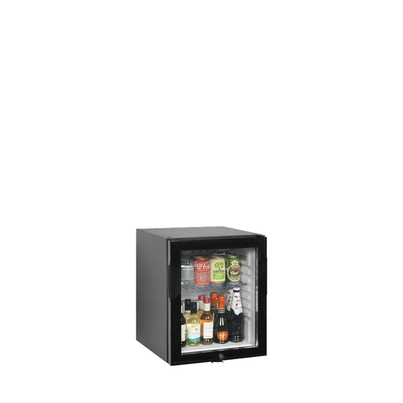 Üvegajtós minibár hűtő – 24 L