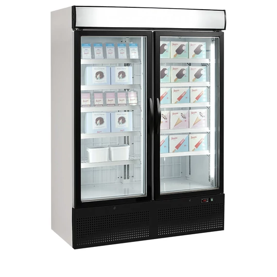 Bemutató fagyasztó, reklámfelülettel – 1079 L – 2 ajtós 