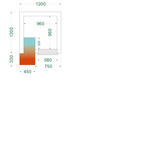 Fagyasztókamra – 1.81 m³