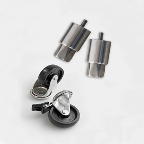 Rozsdamentes mélyhűtött munkaasztal, 2 ajtós