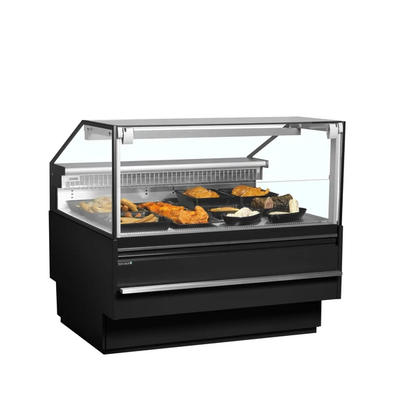 Csemegepult – 325 L – fekete