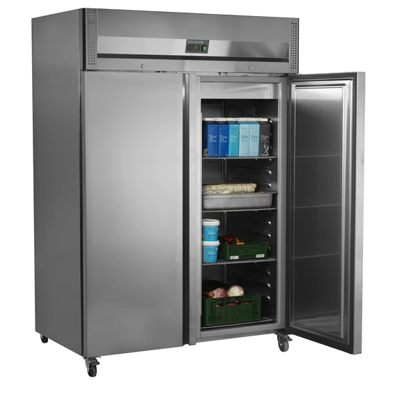 Álló hűtő – 954 L – rozsdamentes (inox)