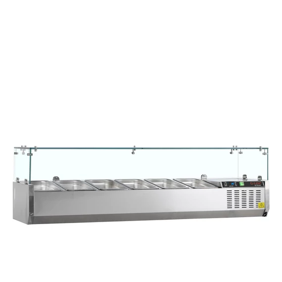 Feltéthűtő –GN1/4 és GN1/6 – rozsdamentes (inox)