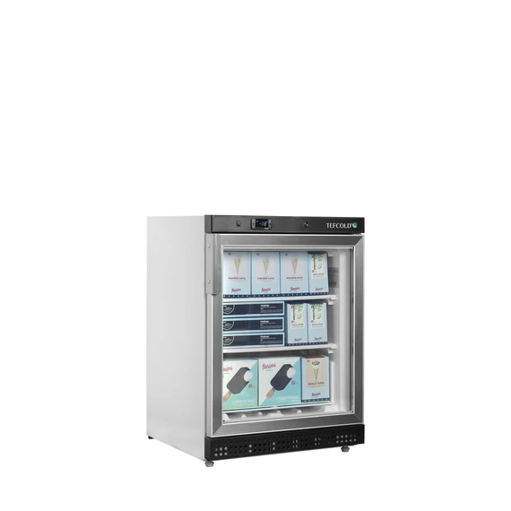 Bemutató fagyasztó – 120 L – fehér