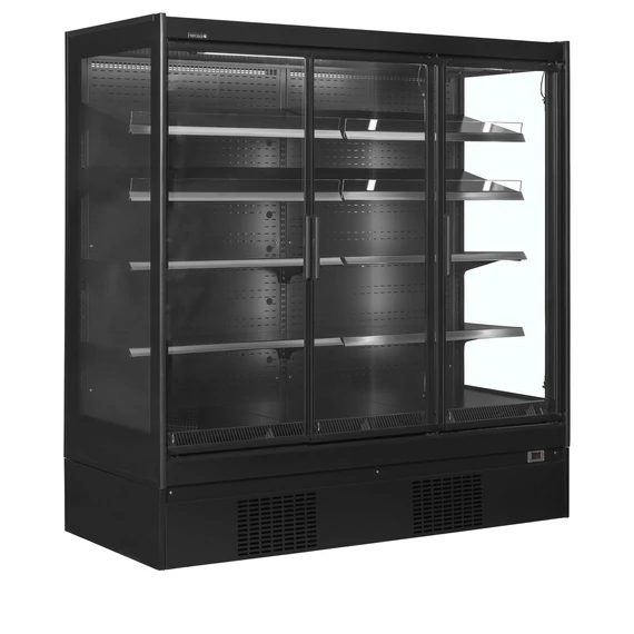 Szupermarket többpolcos hűtő – 1160 L – 3 ajtós