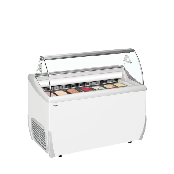 Statikus Fagyipult – 264 L – fehér - 7 tégely