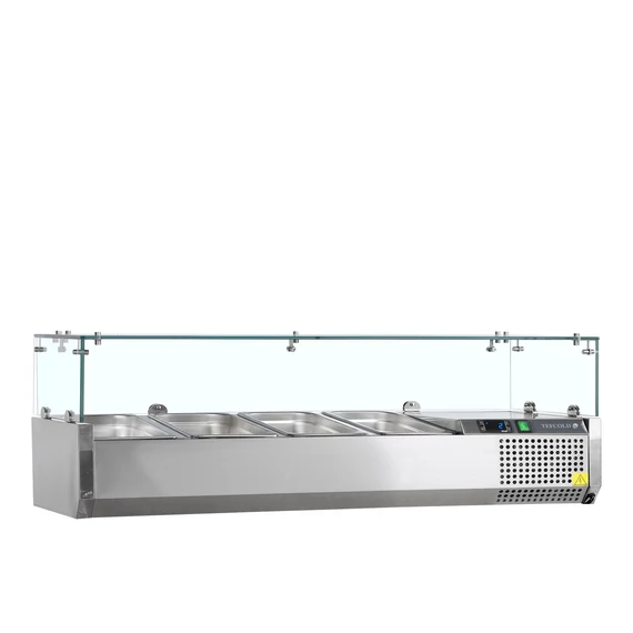 Feltéthűtő – GN1/3, GN1/6 és GN1/2 – rozsdamentes (inox)