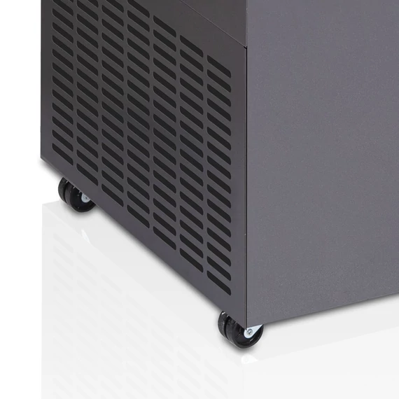 Statikus Fagyipult  – 306 L – rozsdamentes (inox) - 9 tégely