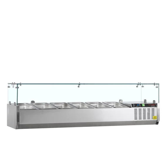 Feltéthűtő – GN1/4 és GN1/6 - rozsdamentes (inox)