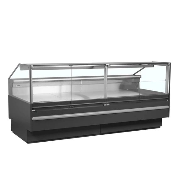 Csemegepult – 627 L – rozsdamentes (inox)