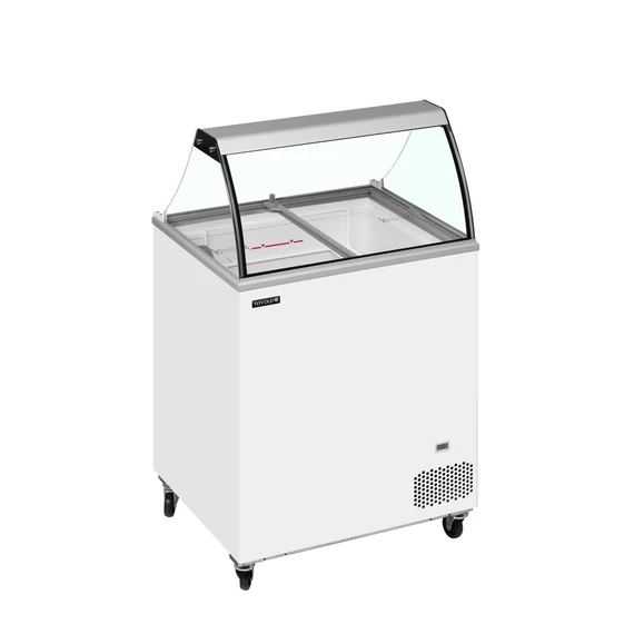 Fagyipult – 165 L – fehér - 4 tégely