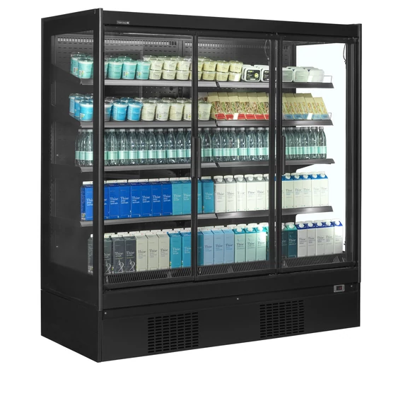 Szupermarket többpolcos hűtő – 1160 L – 3 ajtós