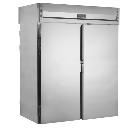 Átgurítható hűtő – 832 L – rozsdamentes (inox)