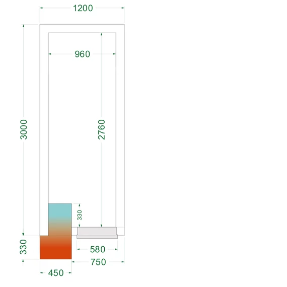 Fagyasztókamra – 5.19 m³
