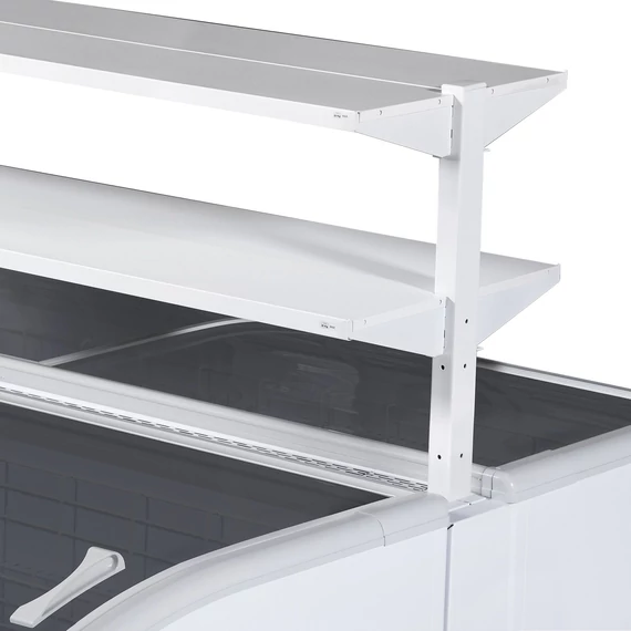 SEKÉLY FEJ-CF Szupermarket hűtő / fagyasztó – 430 L – fehér