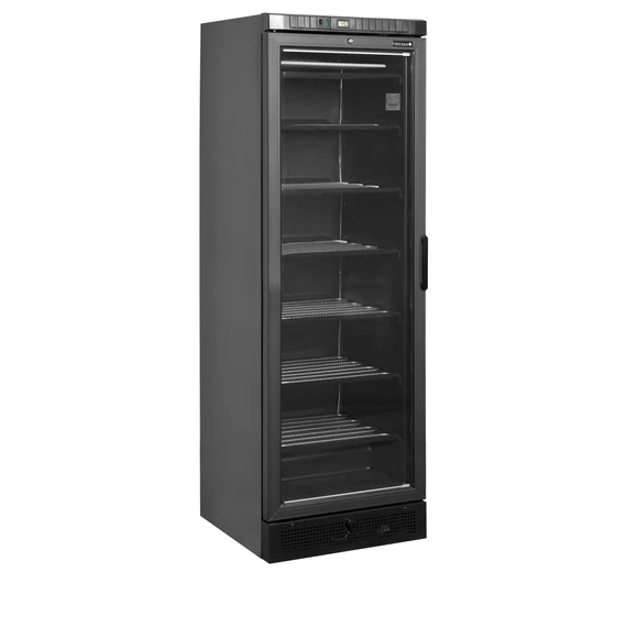 Fekete bemutató fagyasztó, balra nyíló ajtóval – 270 L 