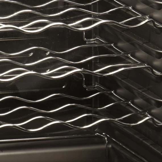 Fekete beépíthető borhűtő – 85 L