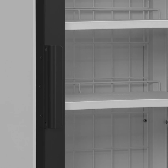 Bemutató fagyasztó, reklámfelülettel – 440 L – fehér