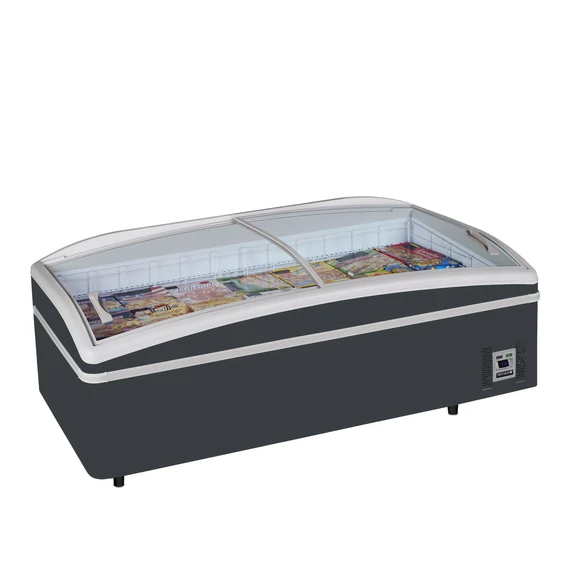 SEKÉLY A-CF Antracit szupermarket hűtő/fagyasztó – 430 L – 1834×774×400 mm