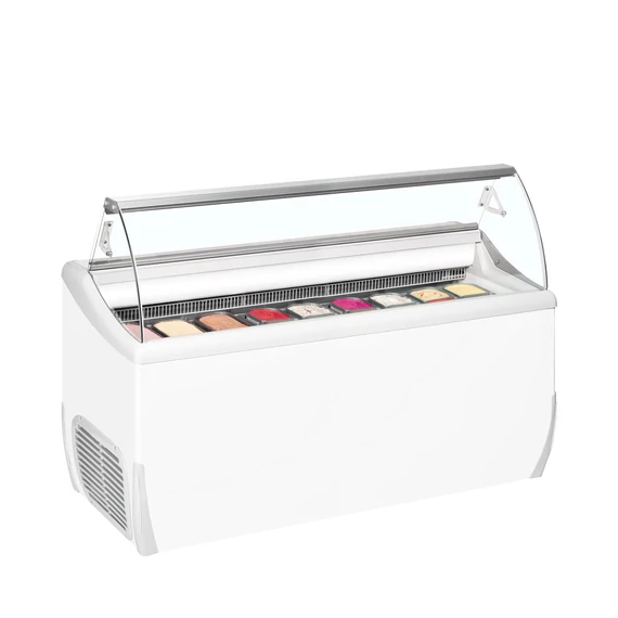 Statikus Fagyipult – 357 L – fehér - 9 tégely