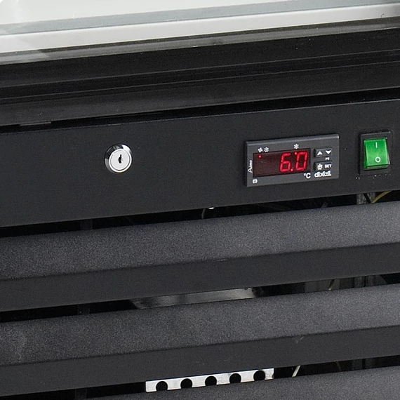 Bemutató fagyasztó, reklámfelülettel – 412 L – 1 ajtós