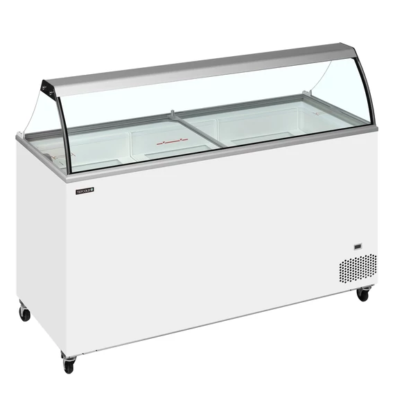 Fagyipult – 430 L – fehér - 12 tégely