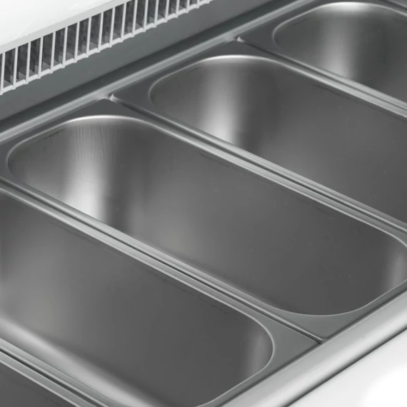 Statikus Fagyipult – 357 L – fehér - 9 tégely