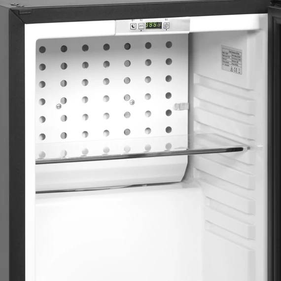 Üvegajtós minibár hűtő – 24 L