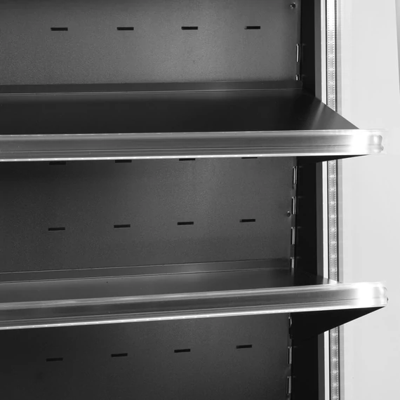 Hűtött, nyitott faliregál – 161 L