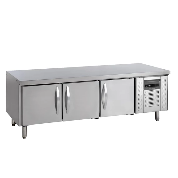 Alátéthűtő – 3 ajtós – rozsdamentes