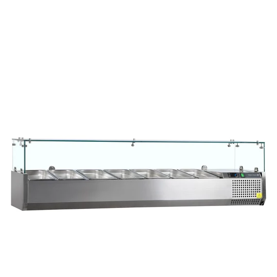 Feltéthűtő – GN1/3, GN1/6 és GN1/2 – rozsdamentes (inox)
