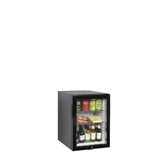 Üvegajtós minibár hűtő – 34 L 