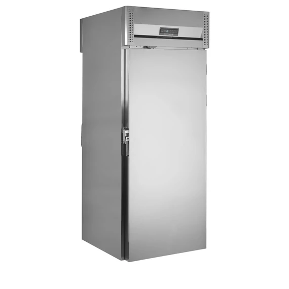 Átgurítható hűtő – 416 L – rozsdamentes (inox)